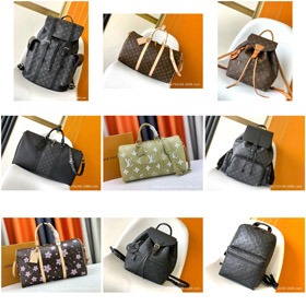 Louis Vuitton  LV backpack travel bag-4718  