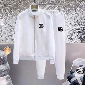 Dolce & Gabbana stand-up collar casual suit sports sweatshirt-2464  
