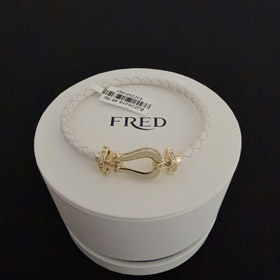 Feiden full diamond diamond horseshoe buckle bracelet-0462  
