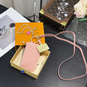 Louis Vuitton LV letter chain zipper coin key bag-0531  